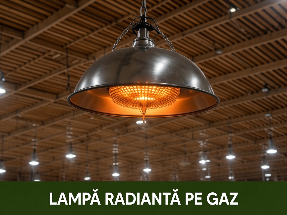 Lampă radiantă pe gaz