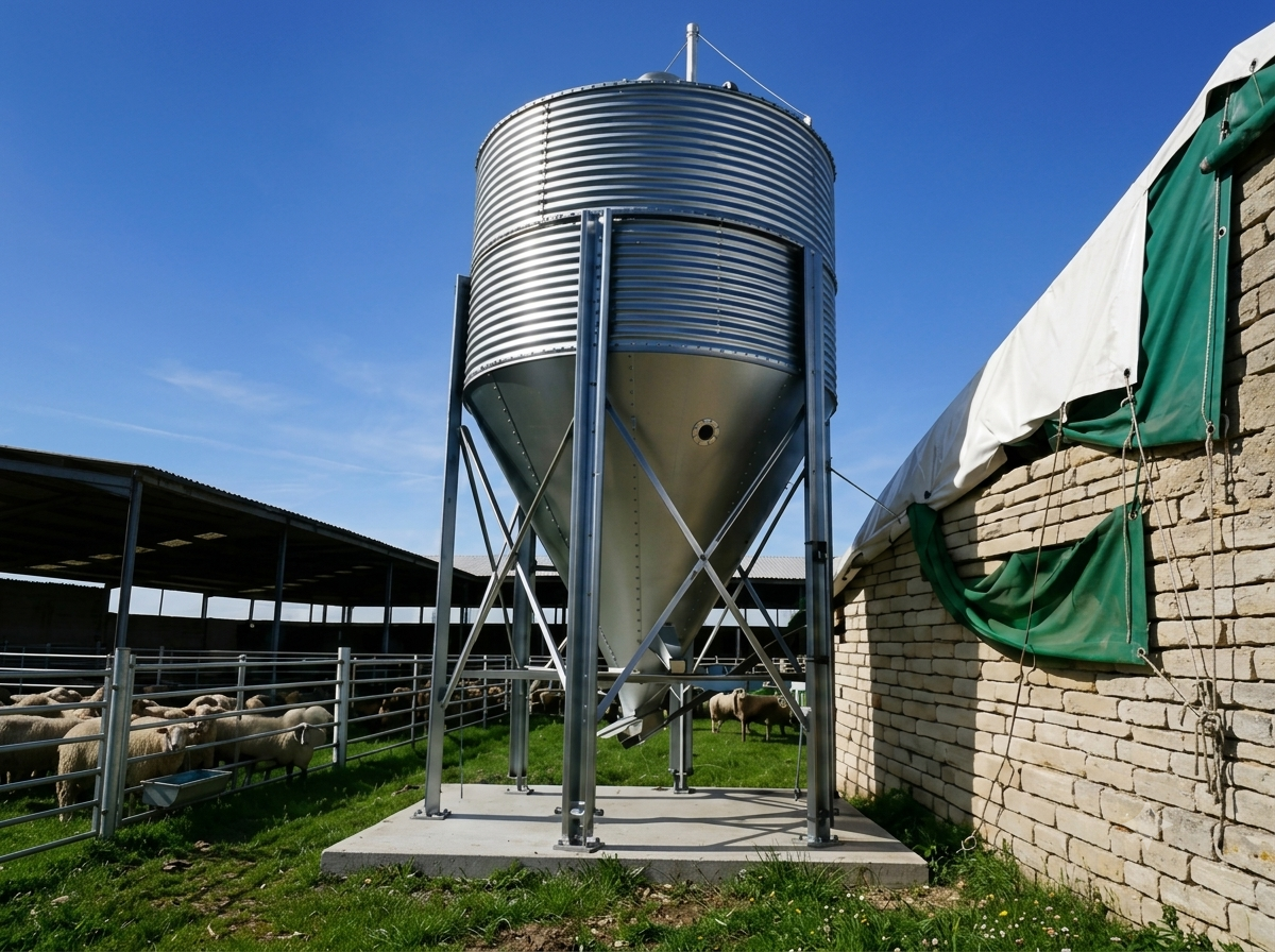Siloz metalic galvanizat Avizoo Tech